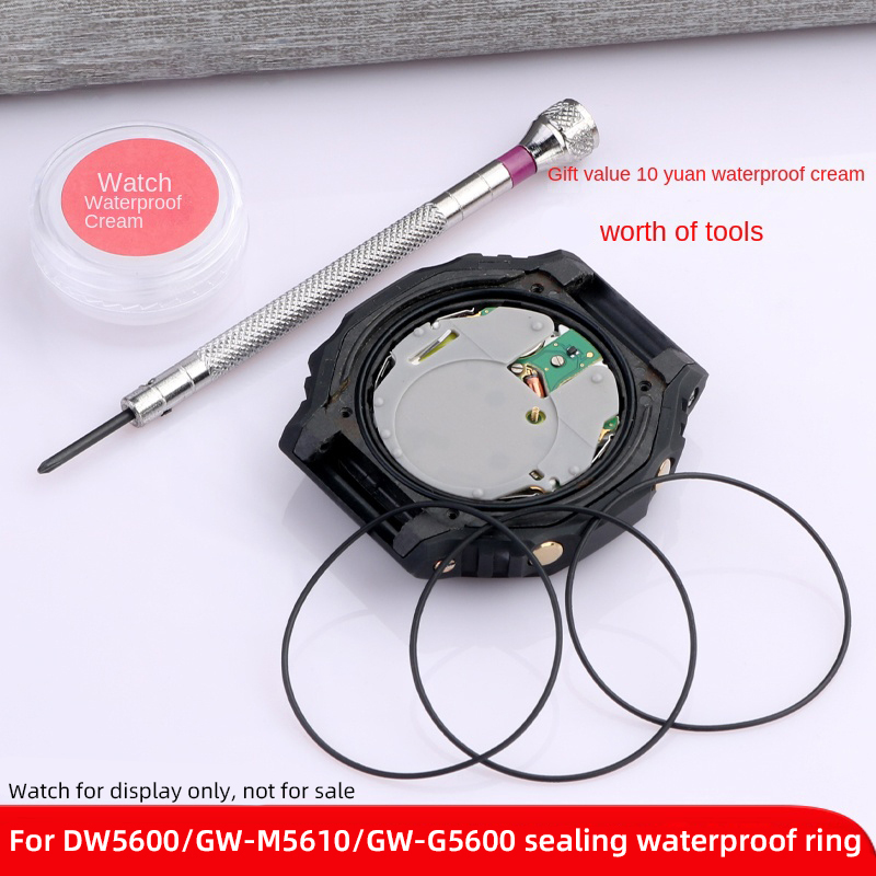 Casio Watch G-Shock Ga-2100 - حلقة غبار مقاومة للماء ، حلقة