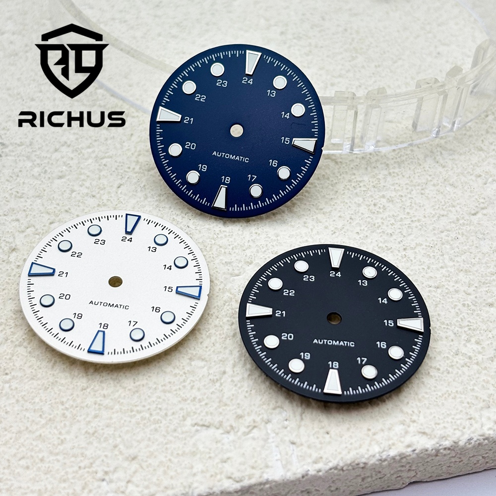 Luminous Dial Face - قرص ساعة RICHUS بقطر 28.6 مم
