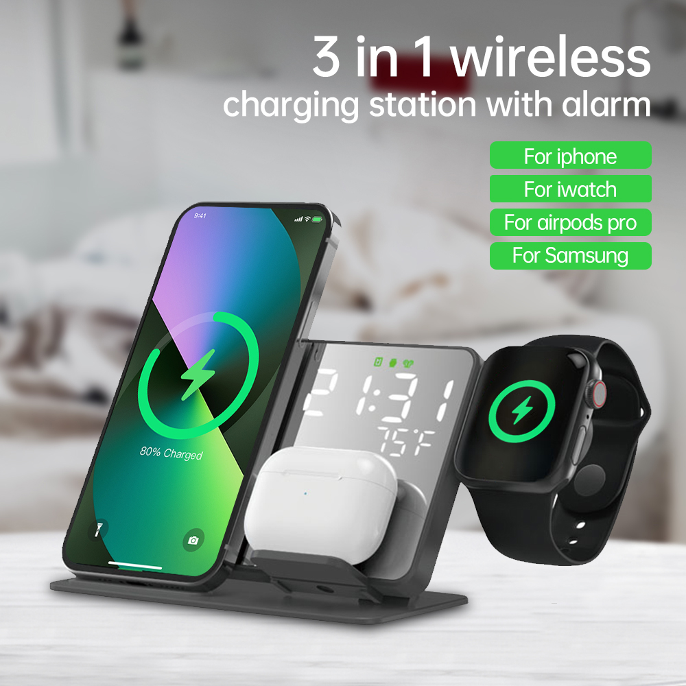Watch 7 Smartwatch Iphone - 3 في 1 شاحن لاسلكي آيفون