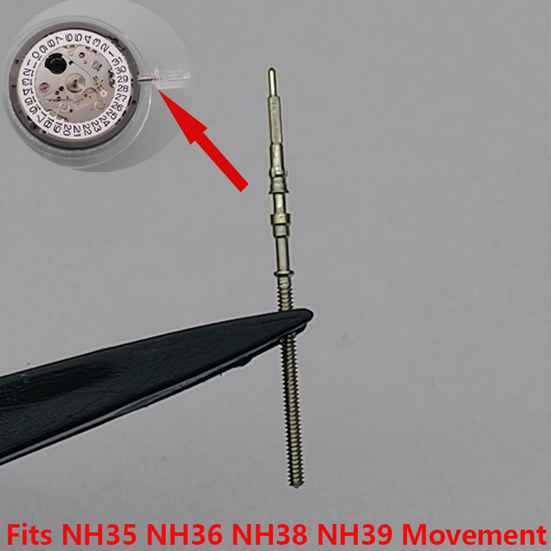 Watch Crown Stem - 2/4 قطعة NH35 NH36 حركة تاج