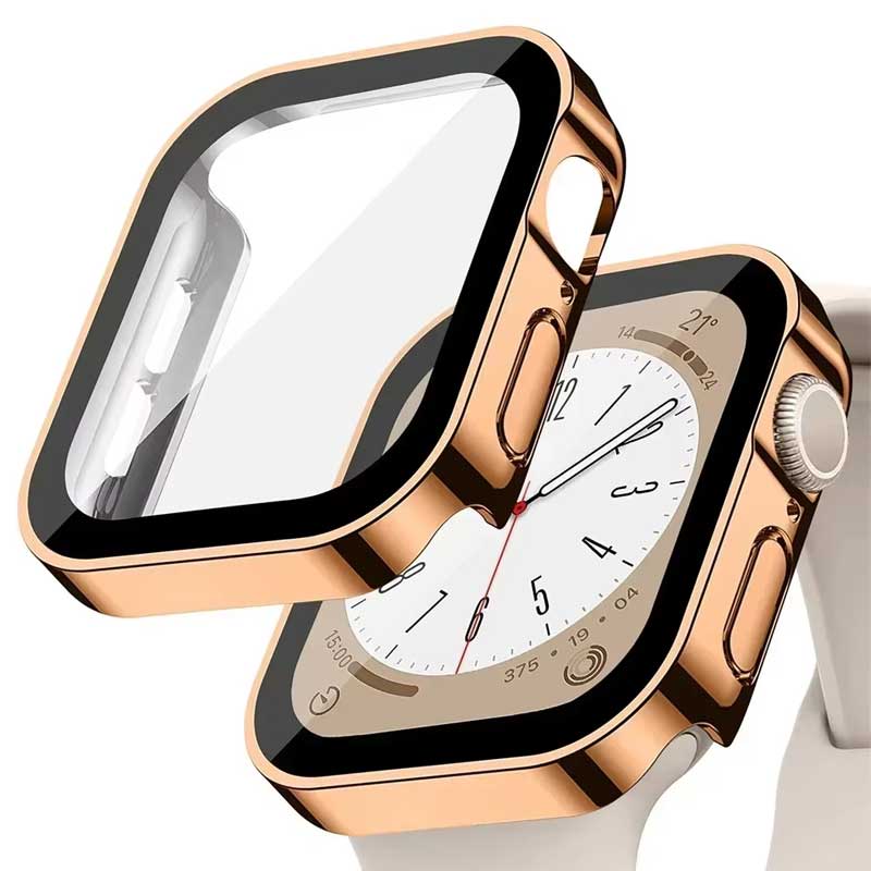 Smartwatch Watches For Women Smart - واقي شاشة بحافة مستقيمة لساعة أبل