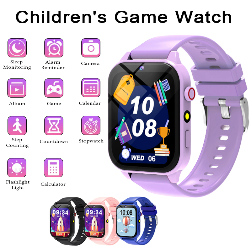 Smartwatch Watches For Kid Girl - ساعة ذكية للألعاب، شاشة عرض 1.83