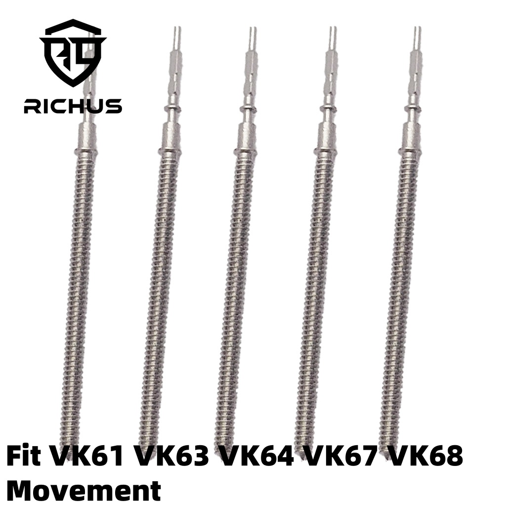 Watch Crown Stem - RICHUS VK ساعة الجذعية أجزاء الفولاذ