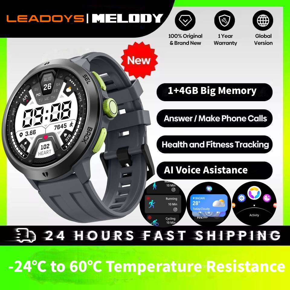 Smartwatch Health Watches For Men - ساعة ذكية LEADOYS C33 مع ذاكرة