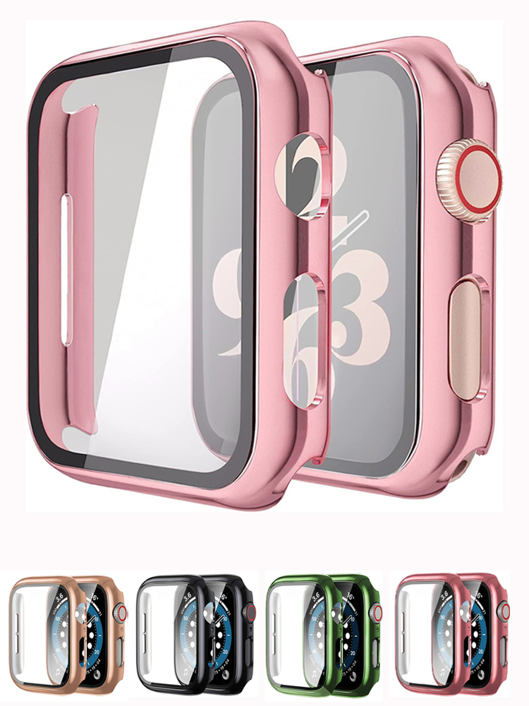 Smartwatch Watches For Women Smart - الزجاج والغطاء لحزام الساعة ، ومصد