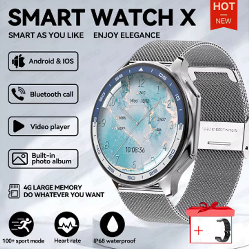 Watch Watch Xs - 1.43 بوصة شاشة كبيرة الرجال النساء