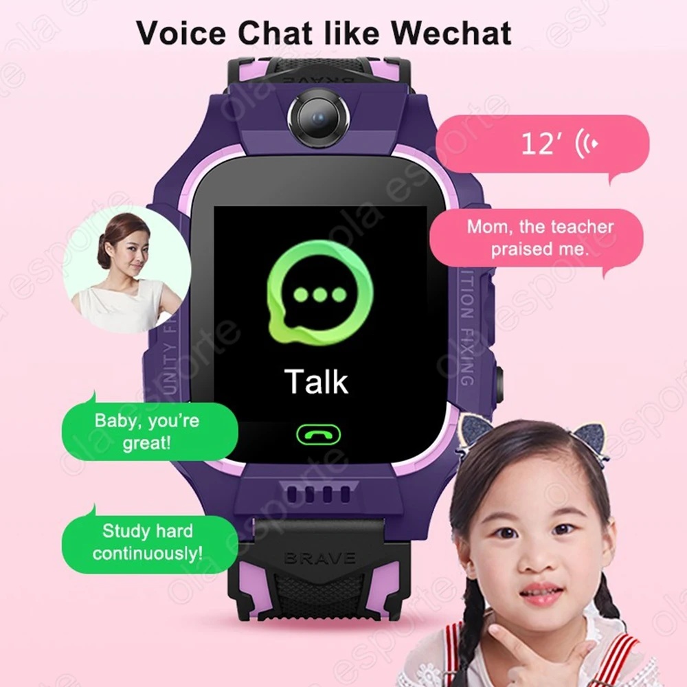 ساعة ذكية للأطفال 2G بطاقة Sim - مراجعة Smartwatch Watches For Kid Girl وسعره