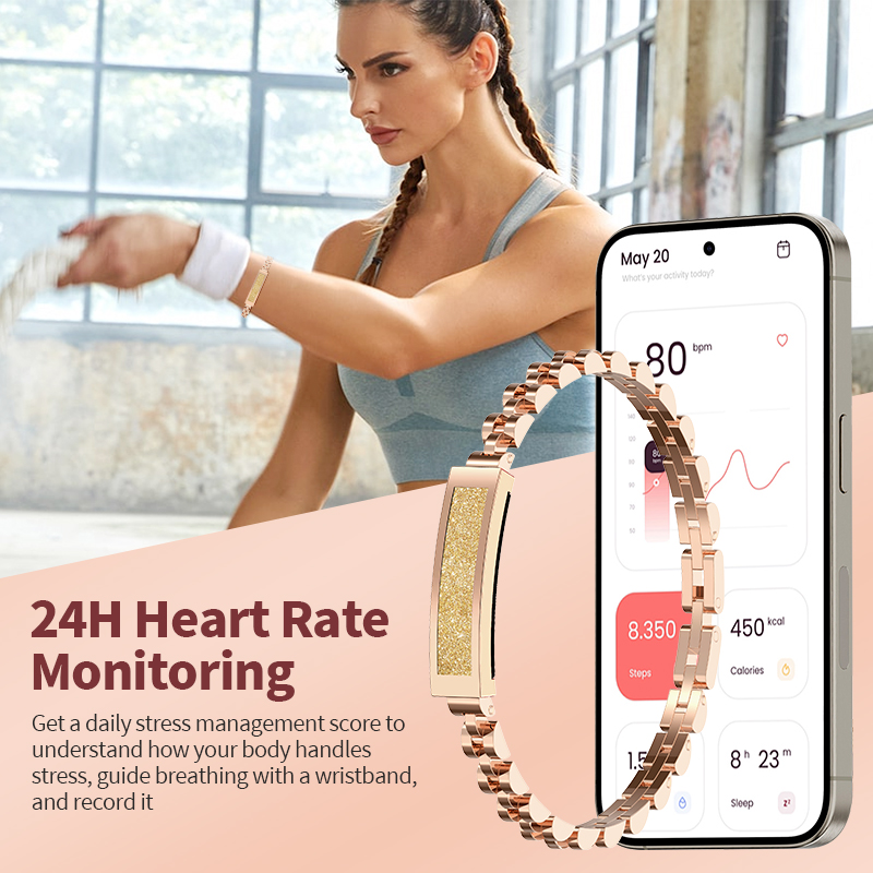 سوار ذكي جديد من LIGE، مجوهرات - مراجعة Smartwatch Stylish Watches For Women وسعره