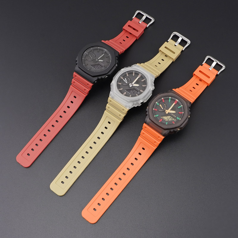 حزام مطاطي لساعة كاسيو ، استبد - مراجعة Casio Watch G-Shock Ga-2100 وسعره