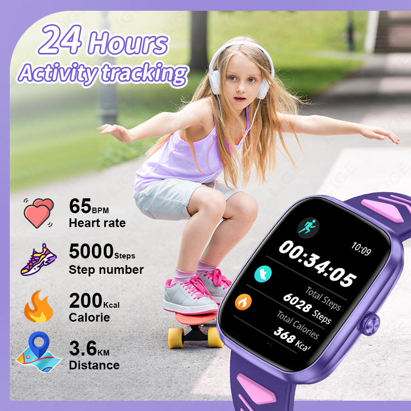 ساعة ذكية جديدة للأطفال 2026،  - مراجعة Smartwatch Watches For Kid Girl وسعره