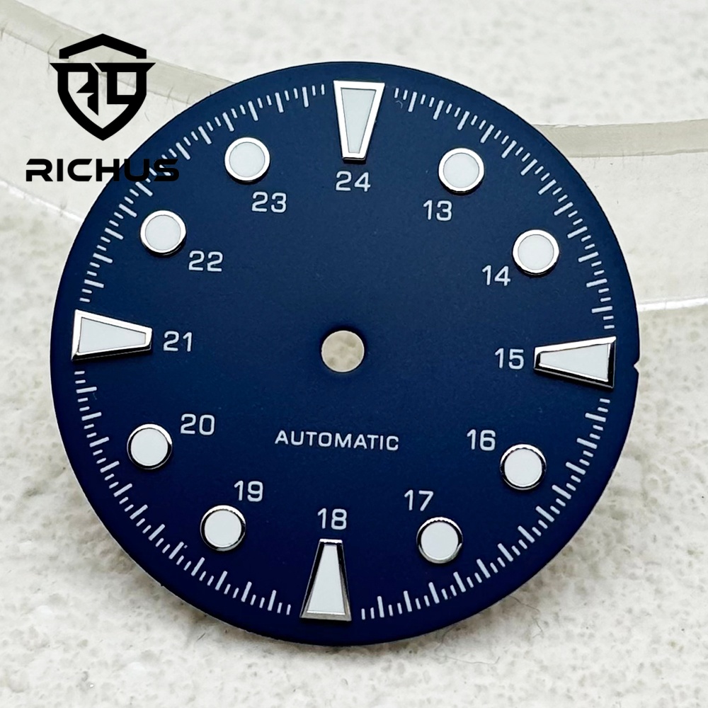 قرص ساعة RICHUS بقطر 28.6 مم م - مراجعة Luminous Dial Face وسعره