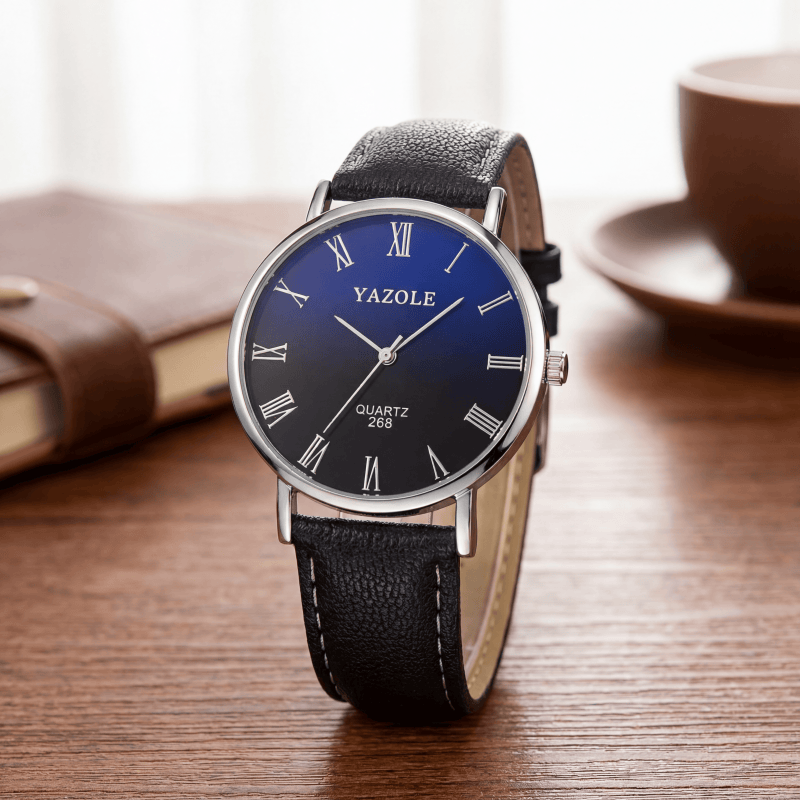 ساعات يازول الكوارتز البسيطة ل - مراجعة Smartwatch Branded Watches For Men وسعره