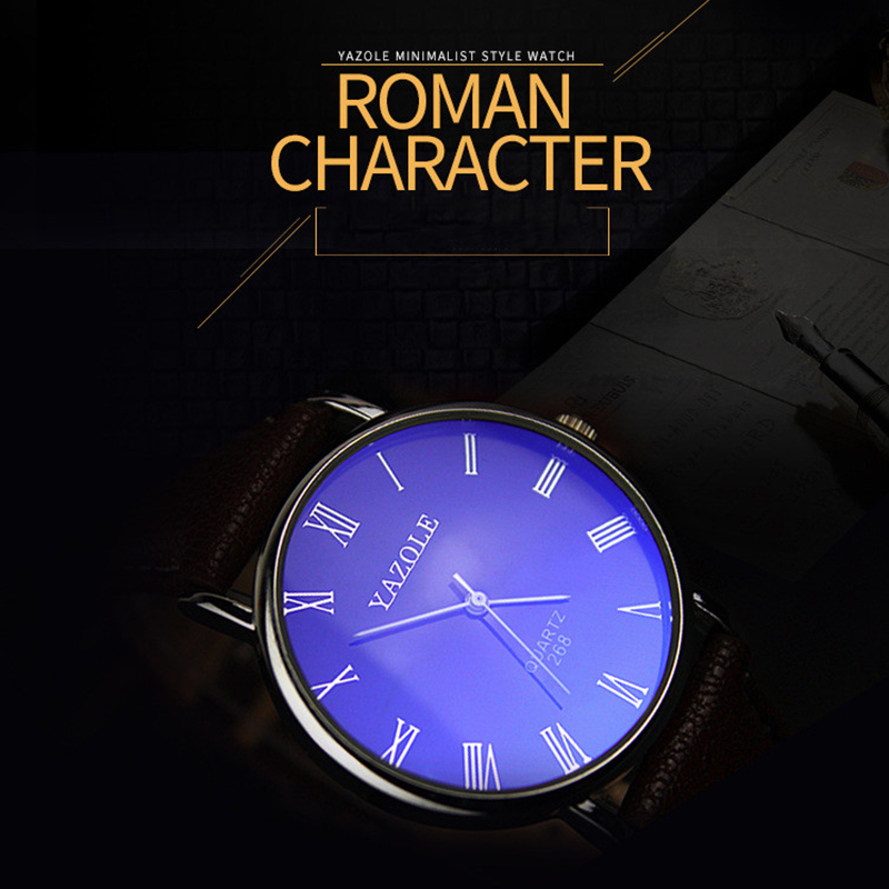 ساعات يازول الكوارتز البسيطة ل - مراجعة Smartwatch Branded Watches For Men وسعره