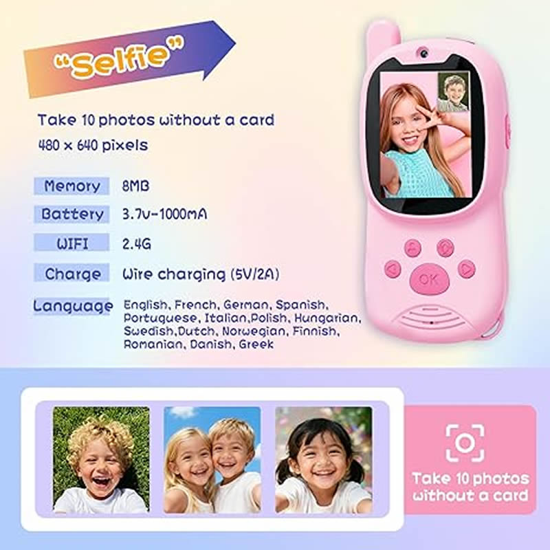 أجهزة اتصال لاسلكية لطيفة للأط - مراجعة Smartwatch Watches For Kid Girl وسعره
