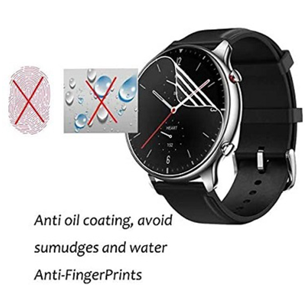غشاء هيدروجيل شفاف رفيع للغاية - مراجعة Smartwatch Watches Amazfit وسعره