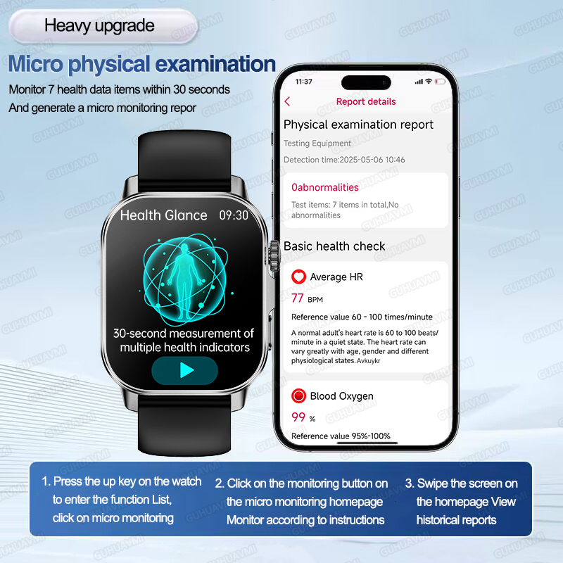 ساعة ذكية جديدة للعناية الصحية - مراجعة Smartwatch Professional Watches For Men وسعره