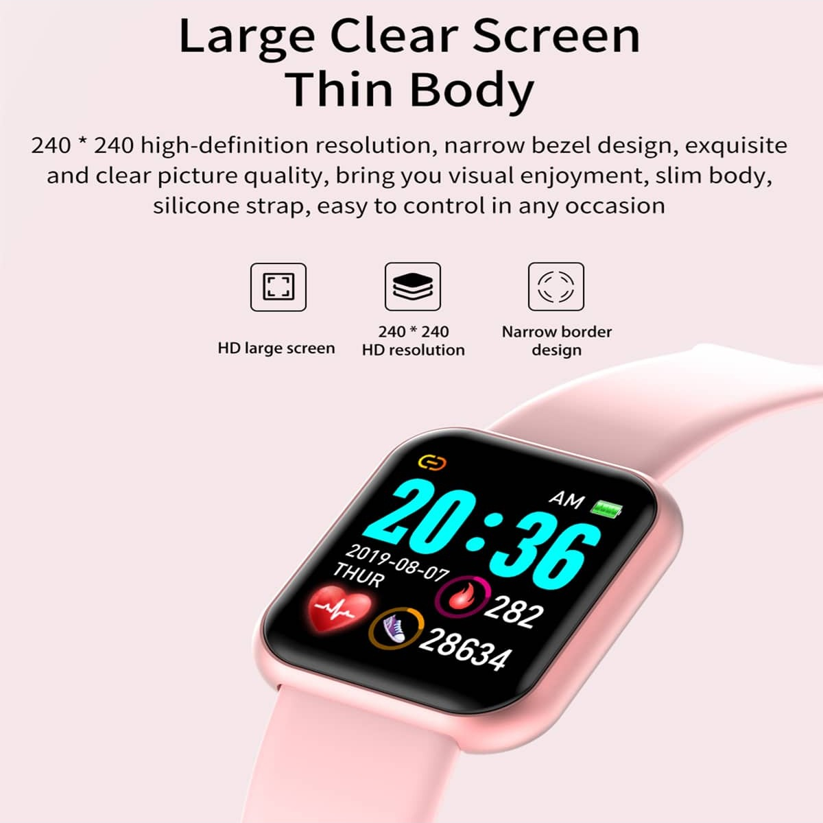 ساعة ذكية للرجال والنساء ، ساع - مراجعة Smartwatch Watches For Women Smart وسعره
