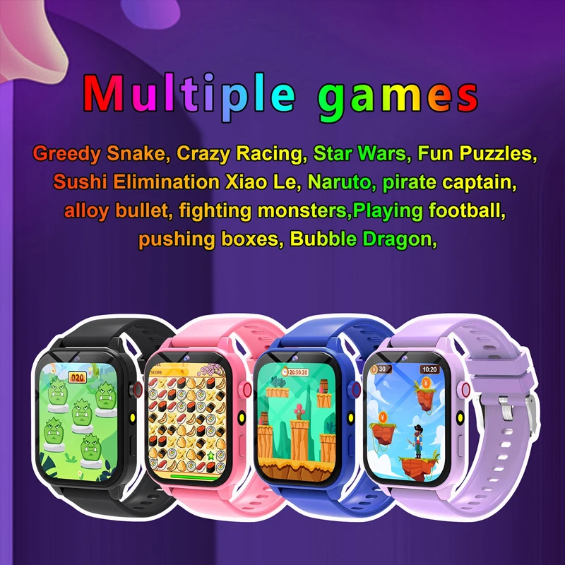 لعبة أطفال ساعة ذكية مصباح يدو - مراجعة Smartwatch Watches For Kid Girl وسعره