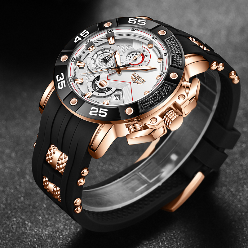 ساعات LIGE كوارتز من أفضل الما - مراجعة Smartwatch Branded Watches For Men وسعره