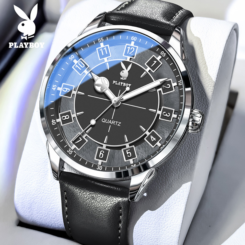 ساعة PLAYBOY 3137 بحركة كوارتز - مراجعة Smartwatch Branded Watches For Men وسعره