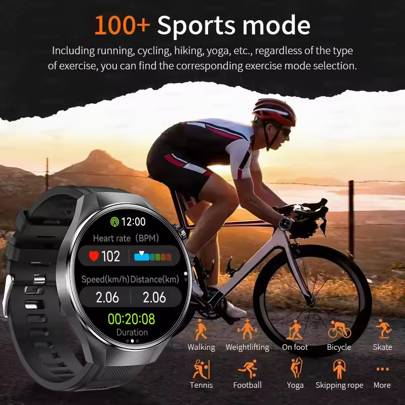 جديد ترقية الأصلي ساعة G5 PLUS - مراجعة Smartwatch Professional Watches For Men وسعره