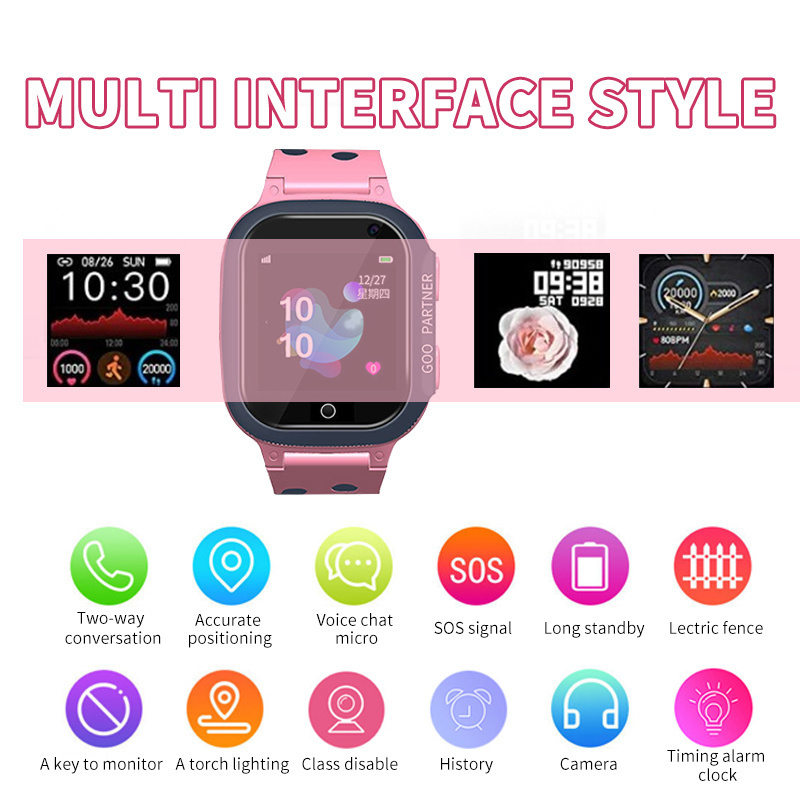 ساعة ذكية للأطفال مقاومة للماء - مراجعة Smartwatch Watches For Kid Girl وسعره