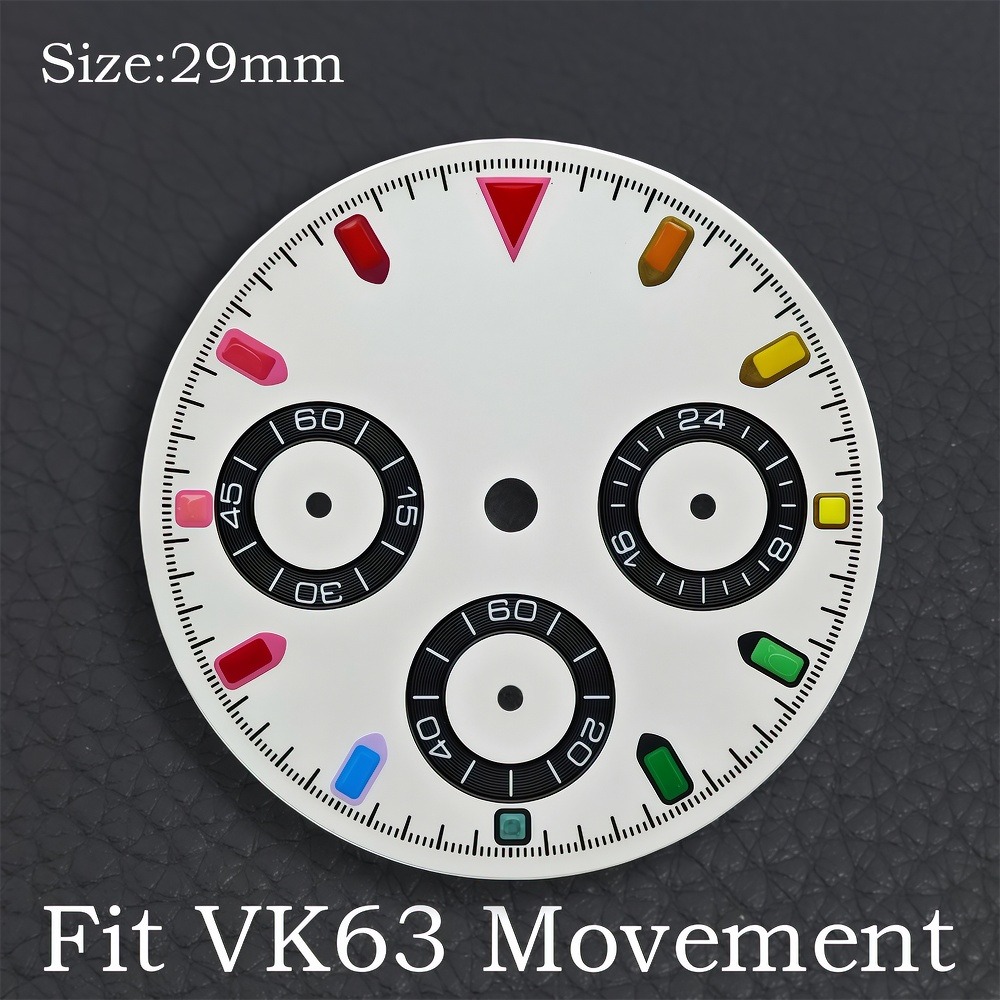 عقارب ساعة VK63 بقطر 29 مم، وج - مراجعة Luminous Dial Face وسعره