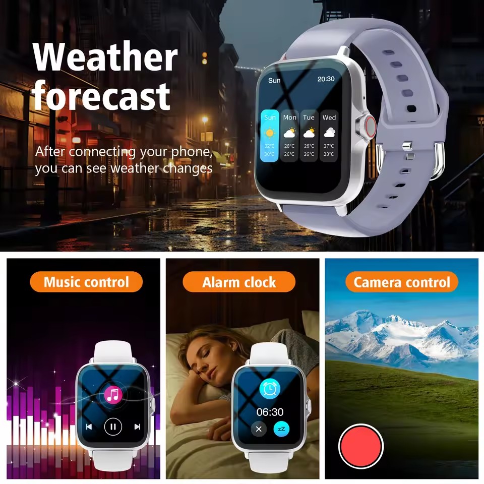 ساعة ذكية جديدة 2026 مع خاصية  - مراجعة Smartwatch Health Watches For Men وسعره