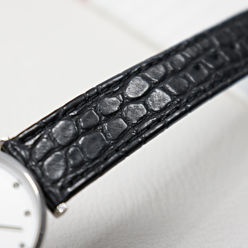 رقيقة التمساح حزام من الجلد ال - مراجعة Omega Watch Speedmaster وسعره