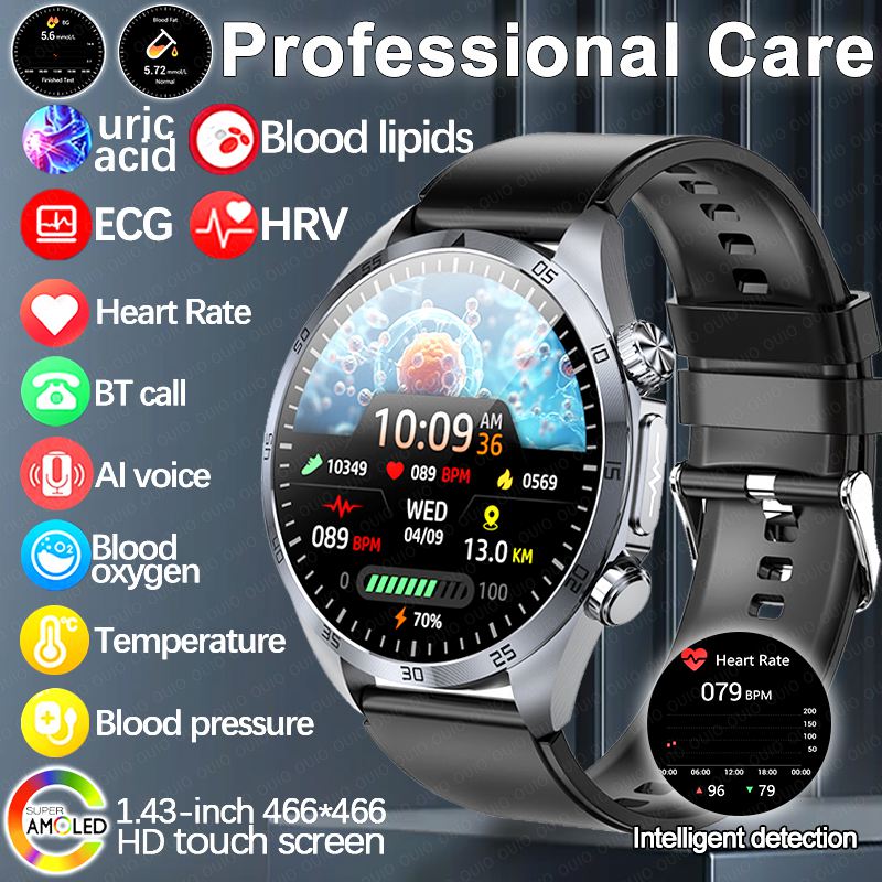 ساعة ذكية للرجال 2026 للرعاية  - مراجعة Smartwatch Online Watches For Men وسعره