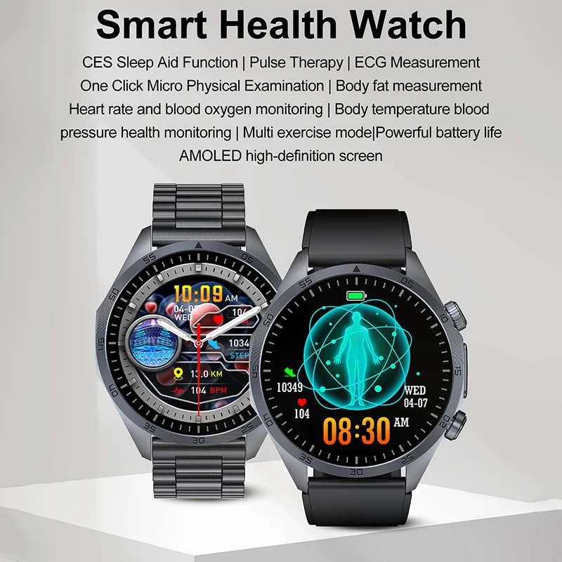 ساعة ذكية للرجال 2026 للرعاية  - مراجعة Smartwatch Online Watches For Men وسعره