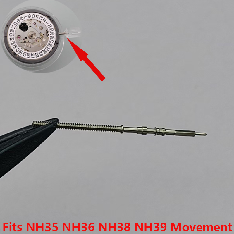 2/4 قطعة NH35 NH36 حركة تاج ال - مراجعة Watch Crown Stem وسعره