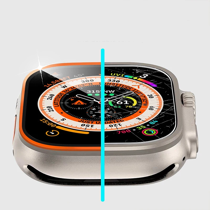 طبقة من الزجاج المقسى لساعة أب - مراجعة Smartwatch Watches For Women Smart وسعره