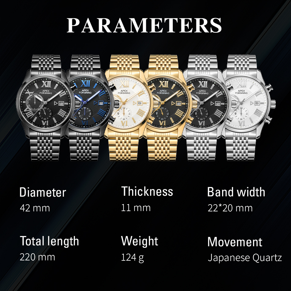 Forsining AF2502S العلامة التج - مراجعة Smartwatch Branded Watches For Men وسعره