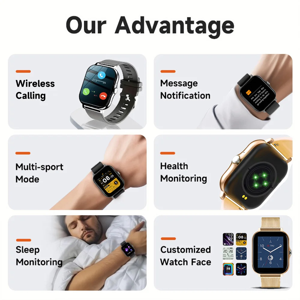 ساعة ذكية لساعات أندرويد IOS 1 - مراجعة Smartwatch Professional Watches For Men وسعره