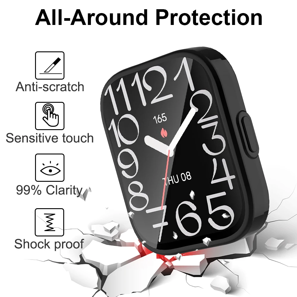 حافظة من البولي يوريثان لساعة  - مراجعة Smartwatch Watches Amazfit وسعره