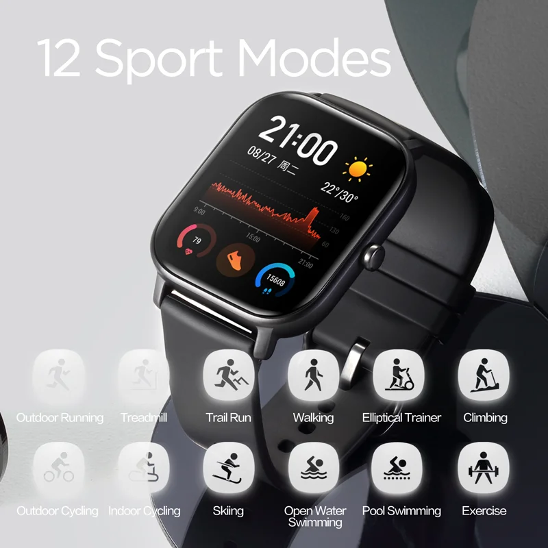 ساعة أمازفيت جي تي إس الذكية ل - مراجعة Smartwatch Refurbished Watches وسعره