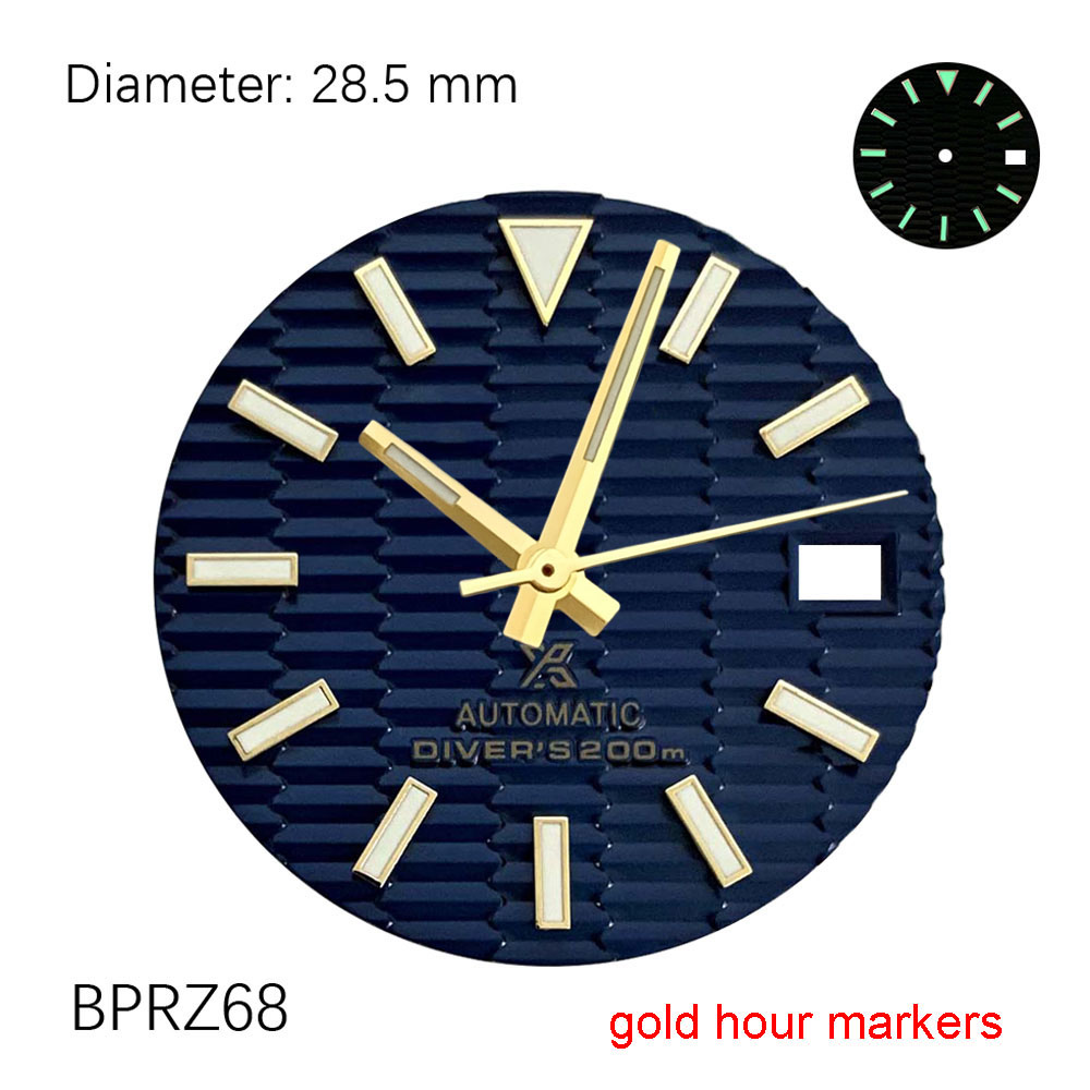 قرص ساعة بقطر 28.5 مم مع شعار  - مراجعة Luminous Dial Face وسعره