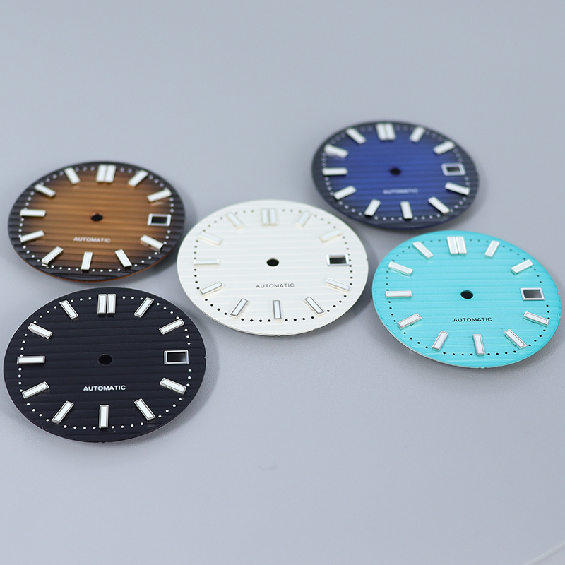 واجهة ساعة 30 مم 9015 خضراء مض - مراجعة Luminous Dial Face وسعره