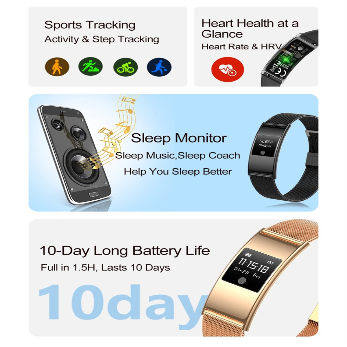 ساعة ذكية أنيقة فائقة النحافة  - مراجعة Smartwatch Stylish Watches For Women وسعره