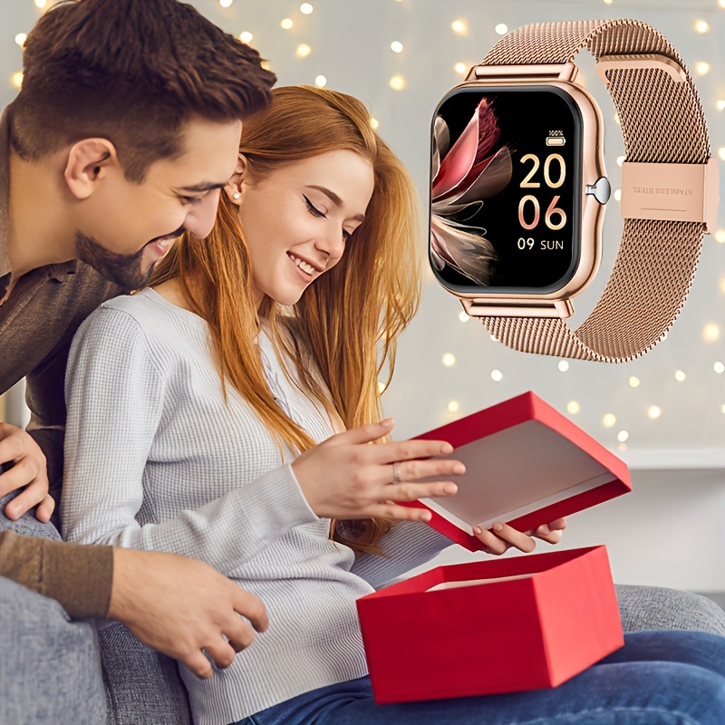ساعة ذكية بشاشة لمس كاملة للرج - مراجعة Smartwatch Stylish Watches For Women وسعره